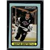 Image 1 : Wayne Gretzky 1990 O-Pee-Chee Box Bottom Hand Cut #D