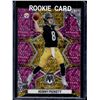 Image 1 : Kenny Pickett No Huddle Pink RC /20 2022 Mosaic #270