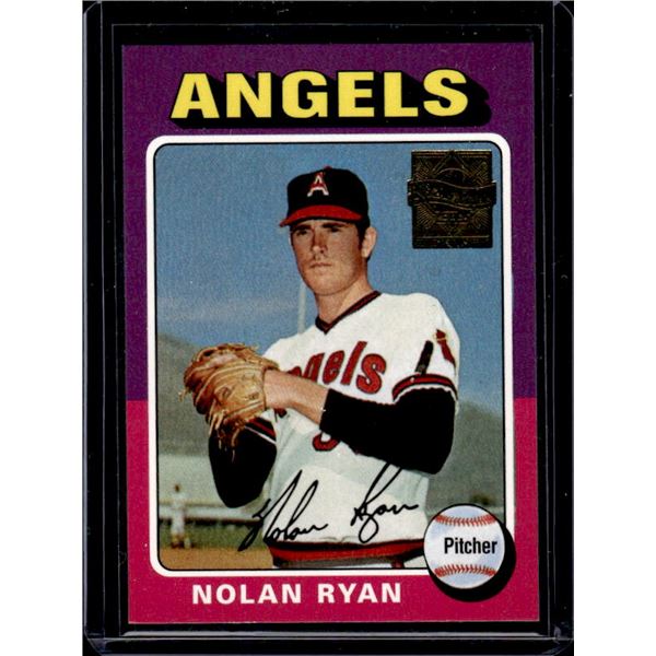 1999 Topps Reprint Nolan Ryan 1975 Topps