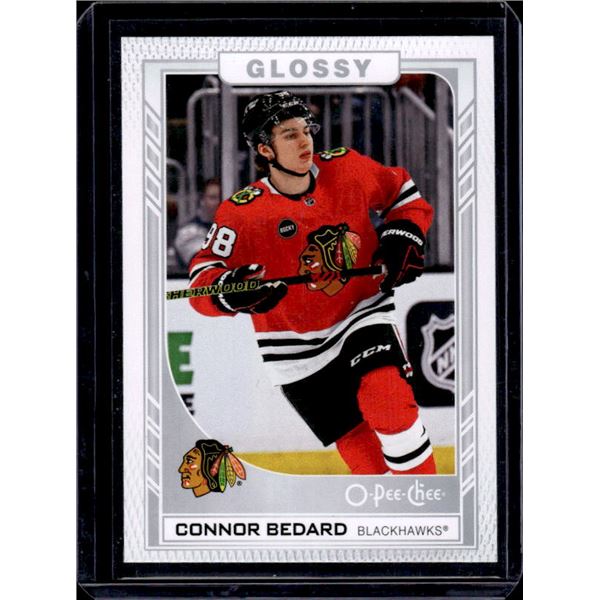 Connor Bedard Glossy Rookie Card 2023-24 UD #R47