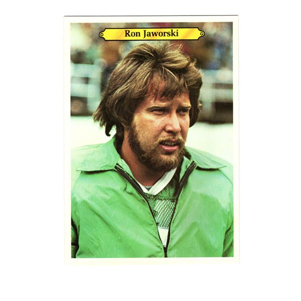1980 Topps Super Giant Photo Card Ron Jaworski
