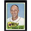Image 1 : Warren Spahn 1965 Topps #205