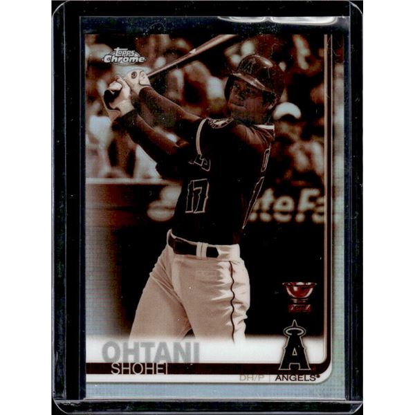 Shohei Ohtani Rookie Cup Sepia Refractor 2019 Topps Chrome #1