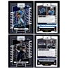 Image 1 : 4 NFL Absolute RCs Gibbs, Smith-Njigba, Achane, Flowers