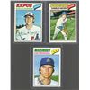 Image 1 : Lot of 3 1977 Topps Baseball Cards