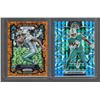 Image 1 : Jaylen Waddle Orange Disco Prizm & Blue Reactive Mosaic
