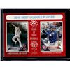 Image 1 : 2016 MVPs Mike Trout Red Border 2024 Topps Heritage #209
