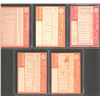 Image 2 : Lot of 5 1964 Topps Baseball Cards