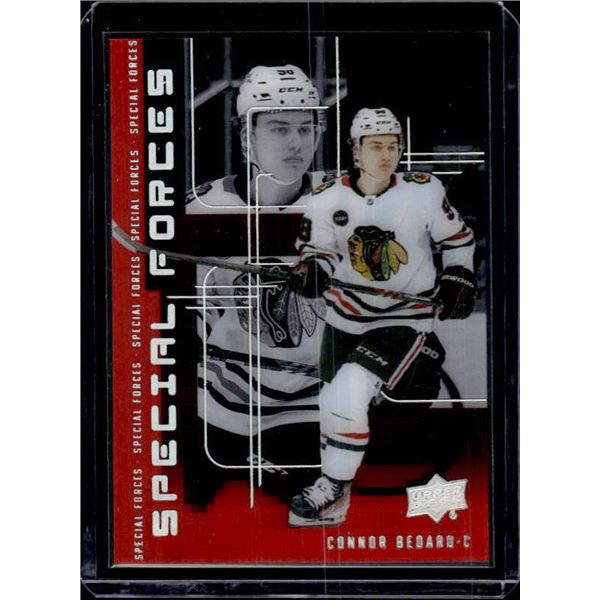 Connor Bedard Special Forces RC 2023-24 UD #SF-9