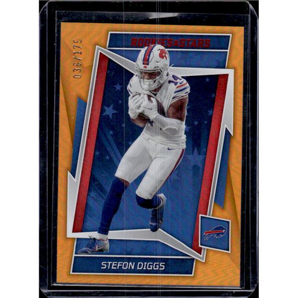Stefon Diggs Orange /175 2022 Rookies & Stars #11