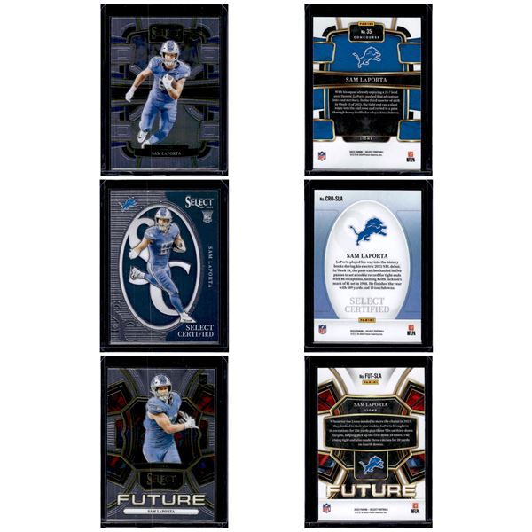 Lot of 3 Sam LaPorta Select RCs