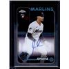 Image 3 : Jacob Amaya On Card Rookie Auto 2024 Topps Chrome #RA-JAM
