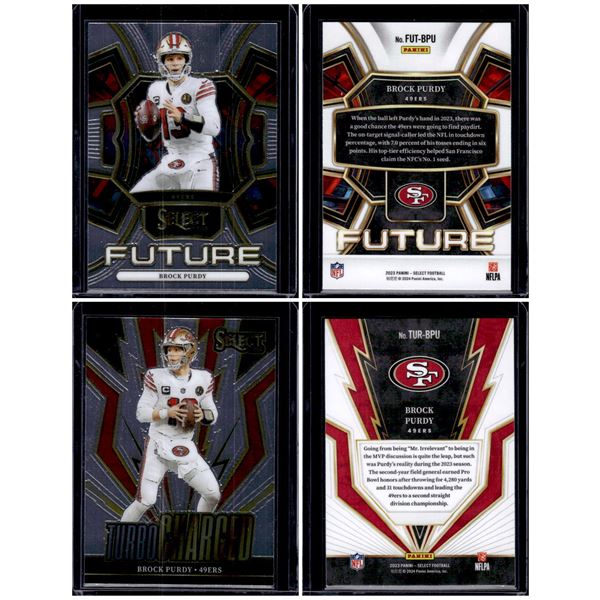 Brock Purdy 2023 Select Future & Turbocharged