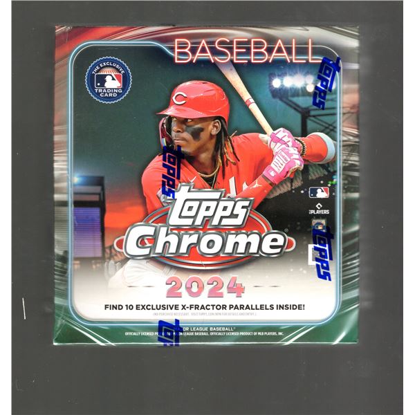 2024 Topps Chrome Baseball Mega Box