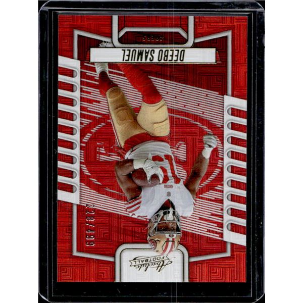 Deebo Samuel Red Squares Color Match /499 Absolute #68