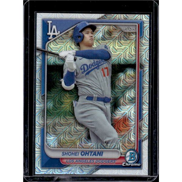 Shohei Ohtani Mega Box Mojo Refractor 2024 Bowman Chrome #33