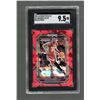 Image 1 : Brandon Miller RC Red Cracked Ice Prizm DP SGC 9.5
