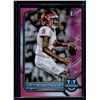 Image 1 : Michael Penix Jr. 1st Bowman Chrome U Pink Refractor 2022 #41