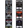 Image 1 : 3 Select Silver Prizm Die-Cuts Adams, Watson, Jeudy Red & Yellow