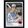 Image 1 : Darrell Evans Real One On Card Auto 2022 Topps Heritage #ROA-DE