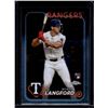 Image 1 : Wyatt Langford Rookie Card 2024 Topps Chrome #122