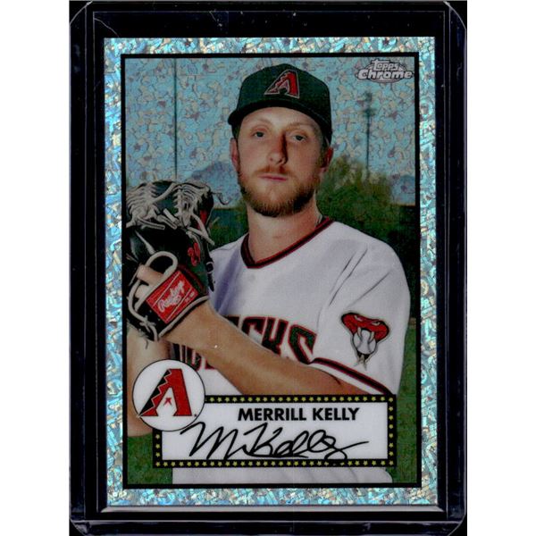 Merrill Kelly Mini Diamond Refractor /70 2022 Topps Chrome #372