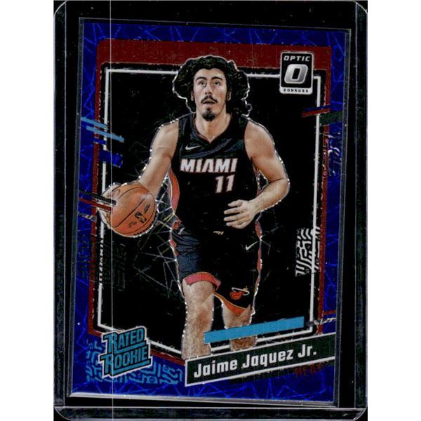 Jaime Jaquez Jr. Blue Velocity Prizm Optic RC #216