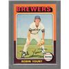 Image 1 : Robin Yount Rookie Card 1975 Topps #223 Very Good Condition