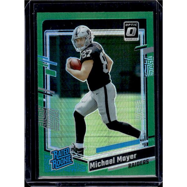 Michael Mayer Green Hyper Prizm RC 2023 Optic #260