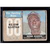 Image 1 : 1968 Topps Hank Aaron #370 Poor Condition