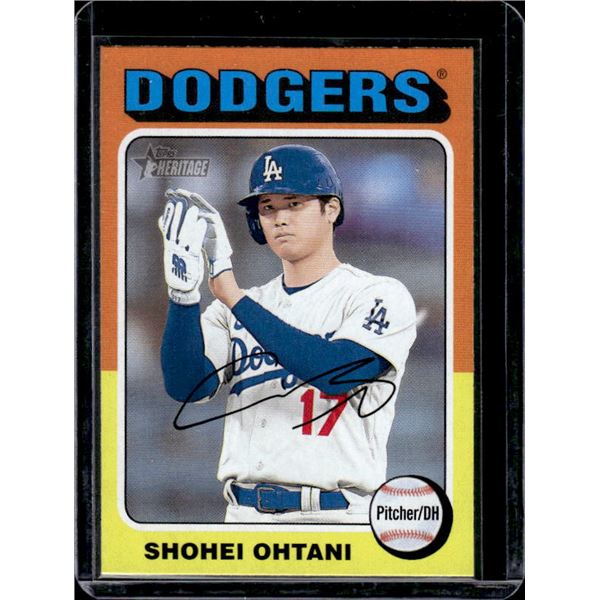 Shohei Ohtani 2024 Topps Heritage #371