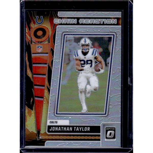 Jonathan Taylor Chain Reaction Holo Prizm Optic #CR-JT
