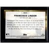 Image 2 : Francisco Lindor 2023 Topps Series 1 #AKA-8 Mr. Smile
