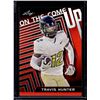Image 1 : Travis Hunter 2024 Leaf On the Come Up Red #OC-5