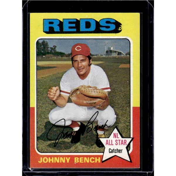 Johnny Bench 1975 Topps #260