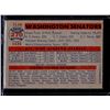 Image 2 : 1957 Washington Senators Team Card #270