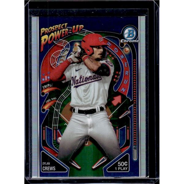 Dylan Crews Prospect Power-Up 2024 Bowman Chrome #PP-10