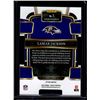 Image 2 : Lamar Jackson Green & Yellow Die-Cut Prizm Select #7