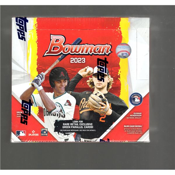 2023 Bowman Baseball Retail Box 24 Packs
