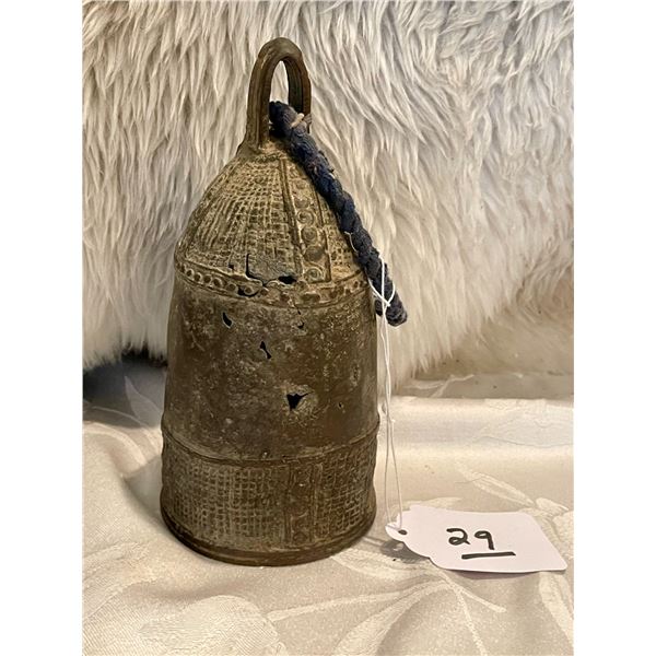 Antique African Bronze Bell