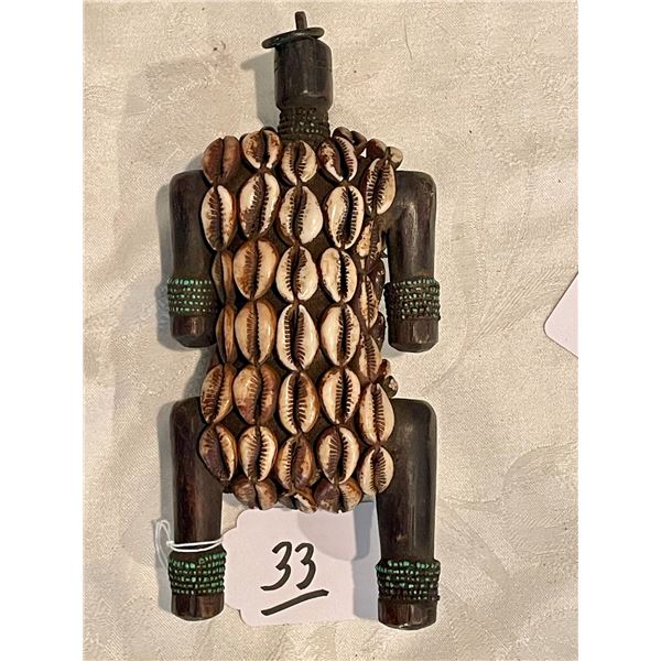 Antique African Wood Doll