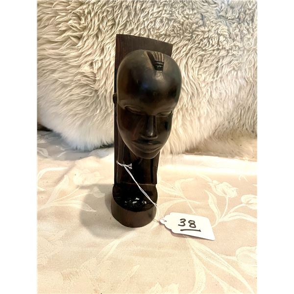 Antique African Wood Head