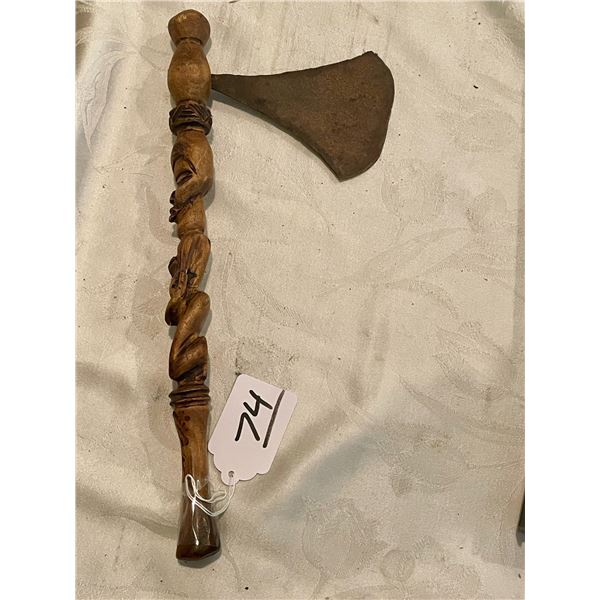 African Effigy Axe