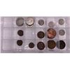 Image 1 : Collection of World Coins Including Canadian 50 Cent Coins, 1908 Penny & More
