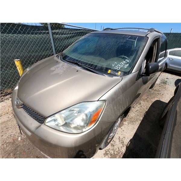 TOYOTA SIENNA 2005 T-DONATION