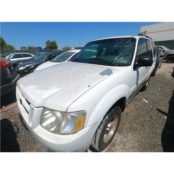 FORD EXPLORER 2001 ADT-DONATION