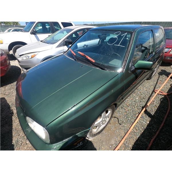 VW GOLF 1996 T-DONATION