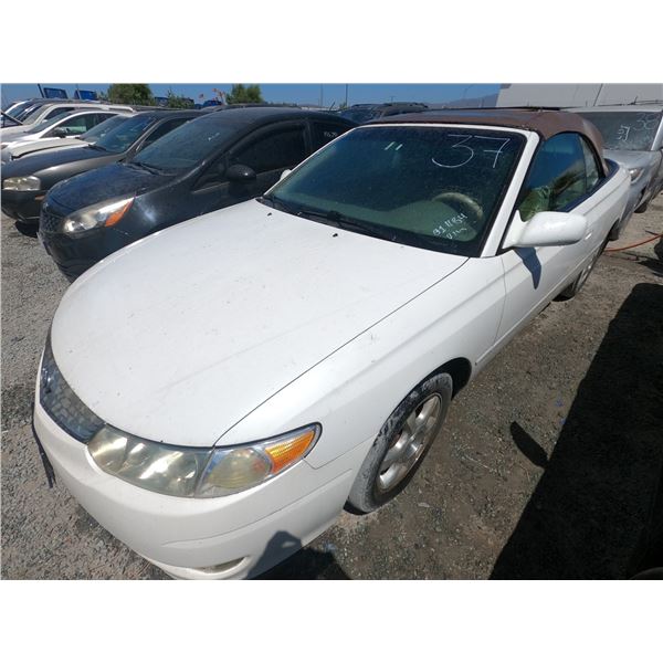TOYOTA CAMRY SOLARA 2002 T-DONATION