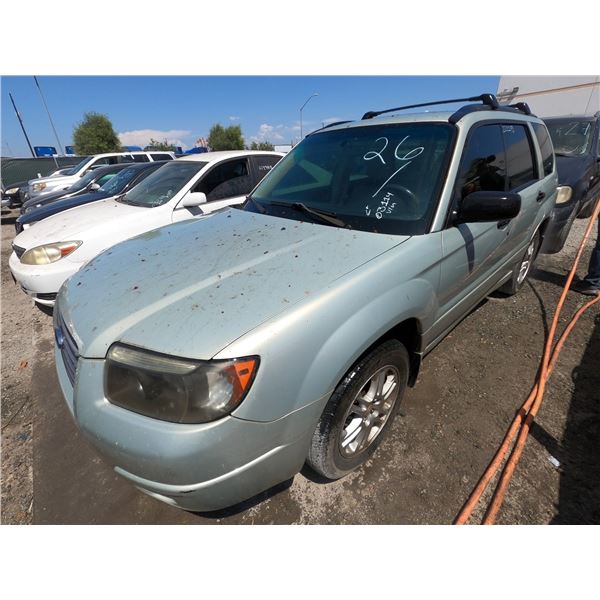 SUBARU FORESTER 2006 T-DONATION