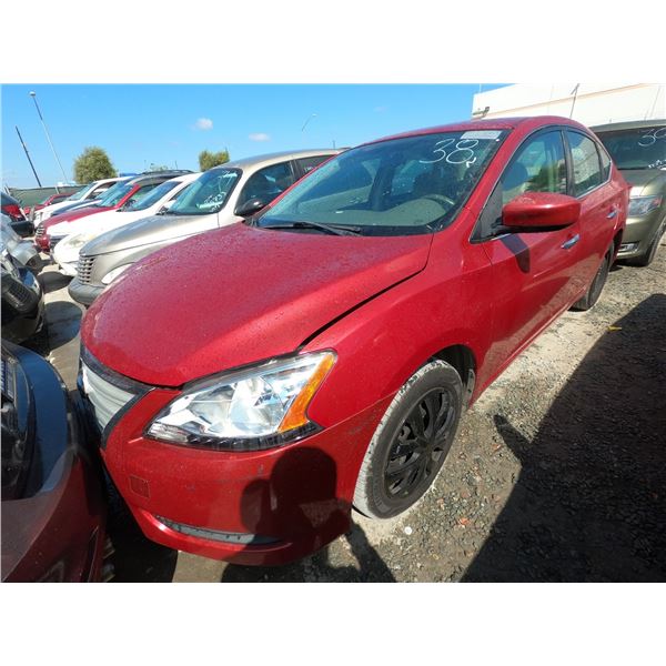 NISSAN SENTRA 2013 O/S-T REPO